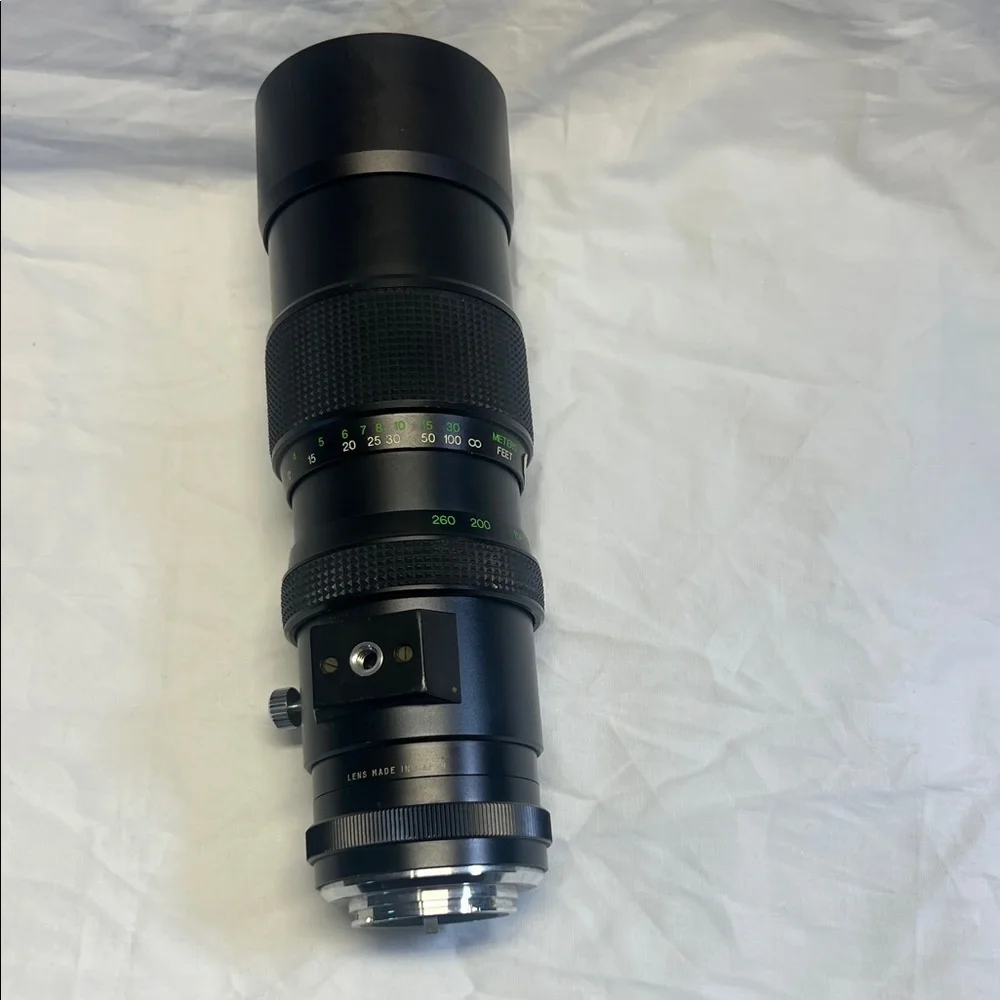 High-Performance Black Camera Lens used